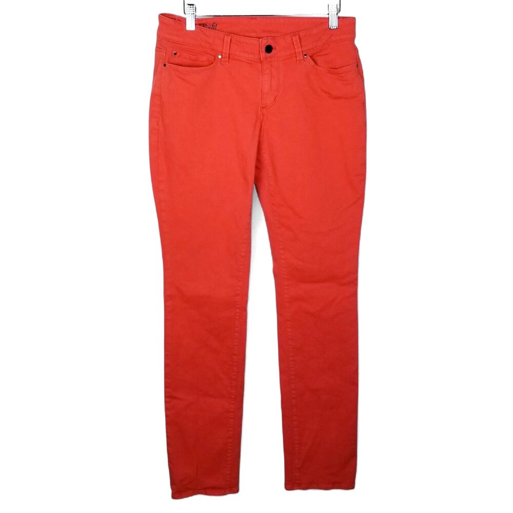 ANN TAYLOR Modern Fit Low Waist Jeans Orange - Size 6